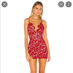 Freya Slit Mini Dress in Red
superdown XXS never worn